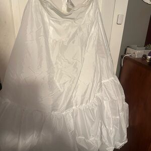 White Crinoline Petticoat